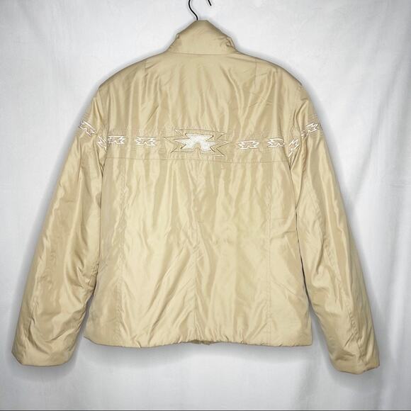 BOGNER / tan down puffer ski coat / 10 - Picture 2 of 10